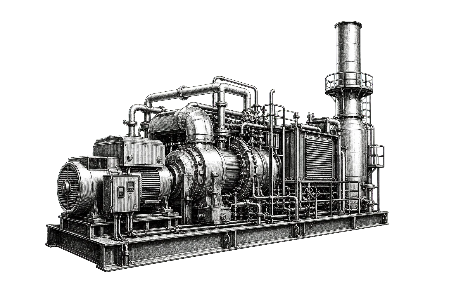 ชุดเครื่องกำเนิดไฟฟ้า Cogeneration